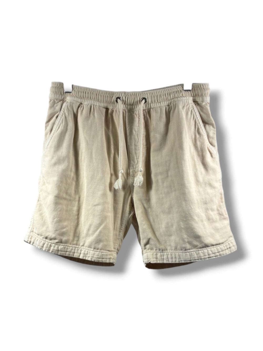 Marine Layer Bermuda Shorts 6.5” in Cream Size S